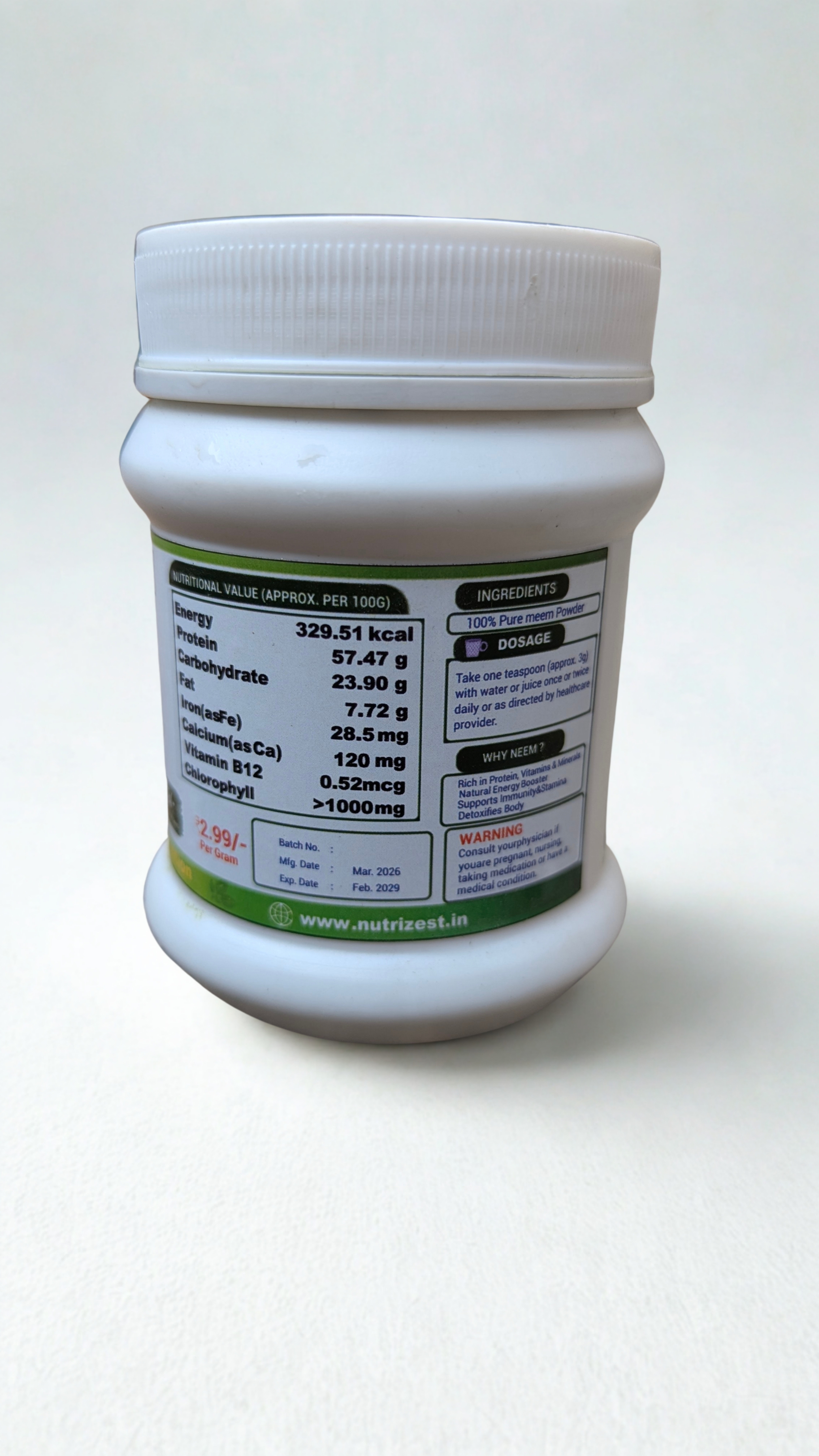 Neem powder